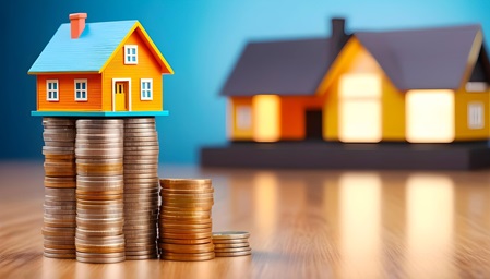 Haus mit Geld